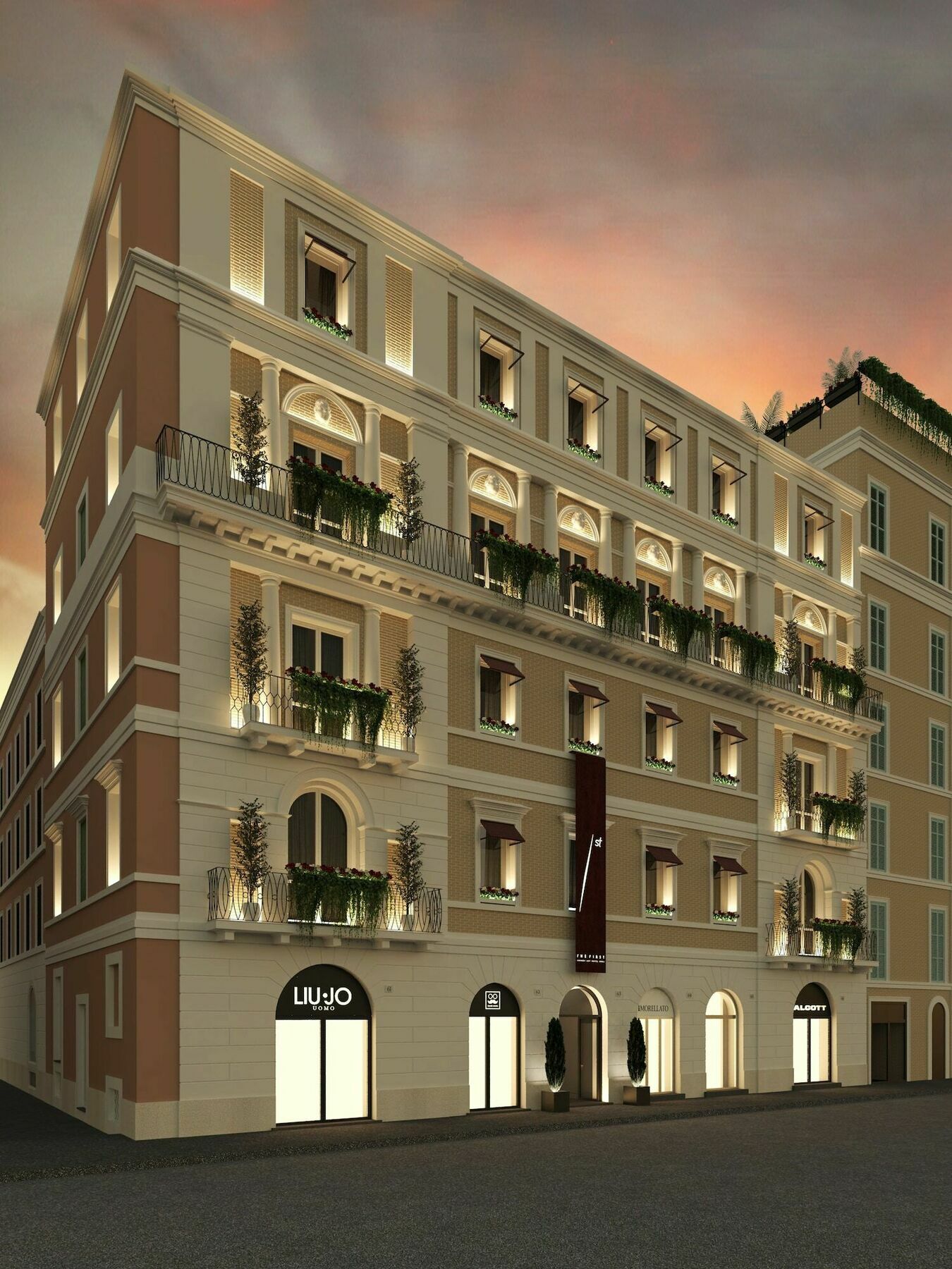 The First Dolce - Preferred Hotels & Resorts Roma Ngoại thất bức ảnh